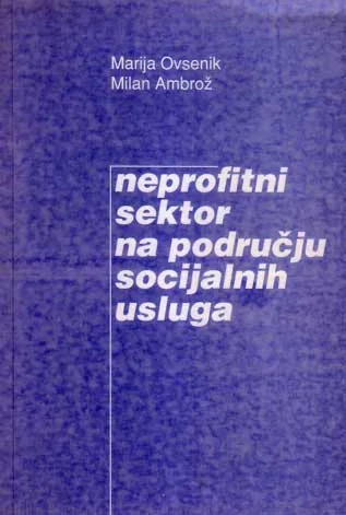 Cover: Non-profit Sector in the Field of Social Services